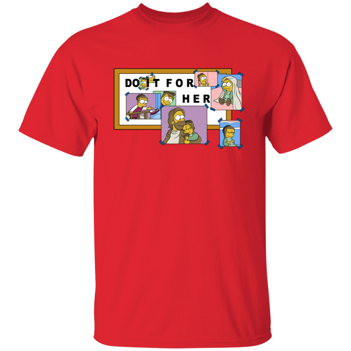 T-Shirts Red / S For Her T-Shirt