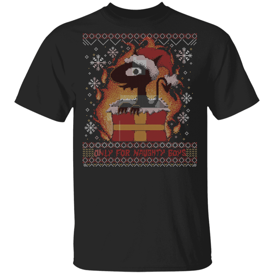 T-Shirts Black / YXS For Naughty Boys Youth T-Shirt