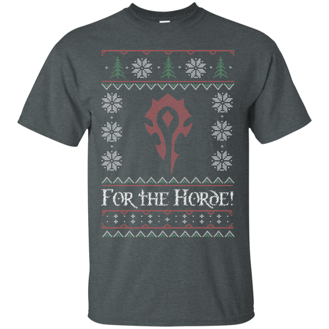 T-Shirts Dark Heather / Small For The Horde T-Shirt