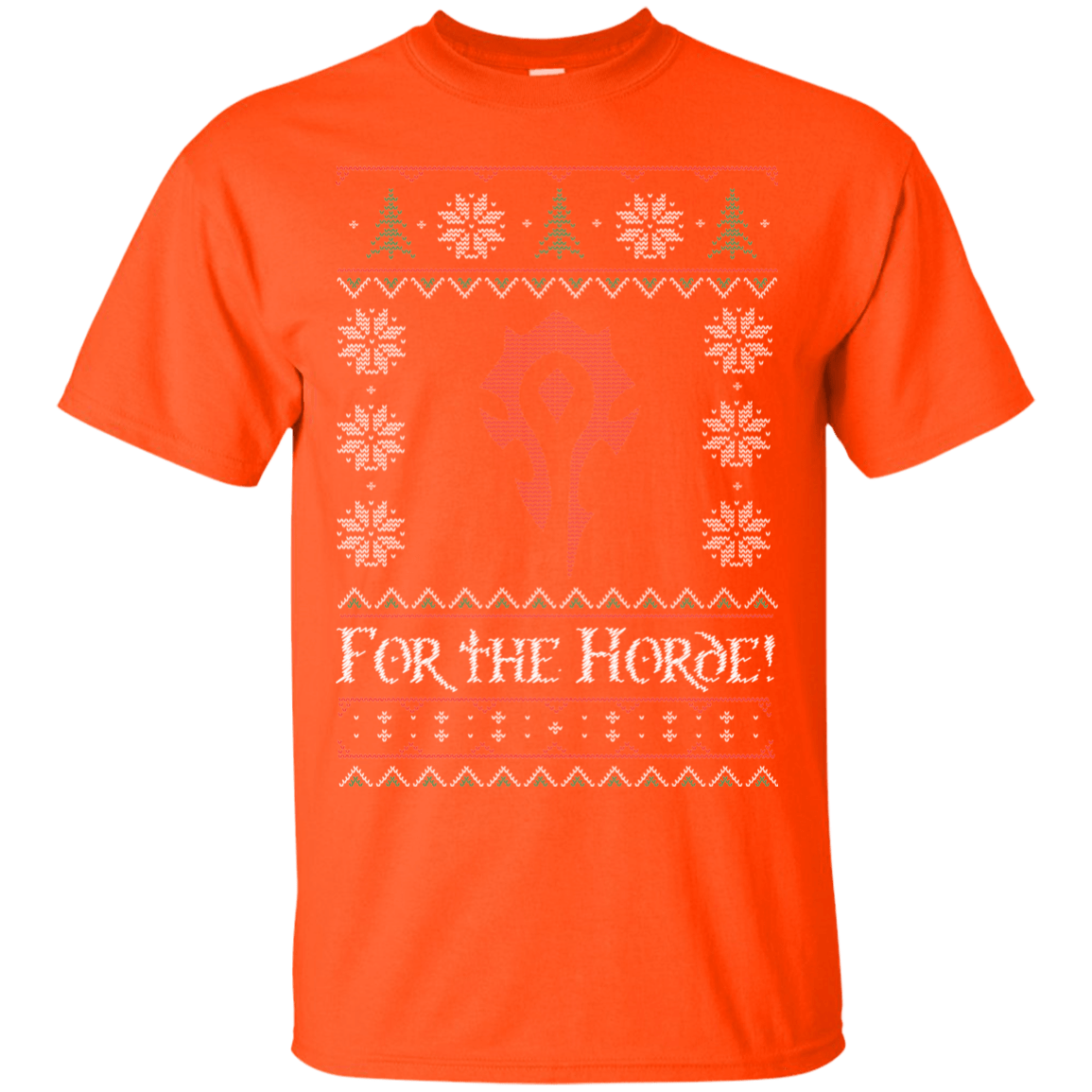 T-Shirts Orange / Small For The Horde T-Shirt