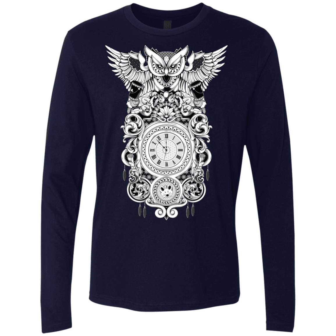 T-Shirts Midnight Navy / S Forbidden Dream Men's Premium Long Sleeve