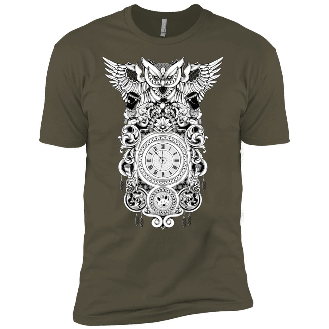 T-Shirts Military Green / X-Small Forbidden Dream Men's Premium T-Shirt