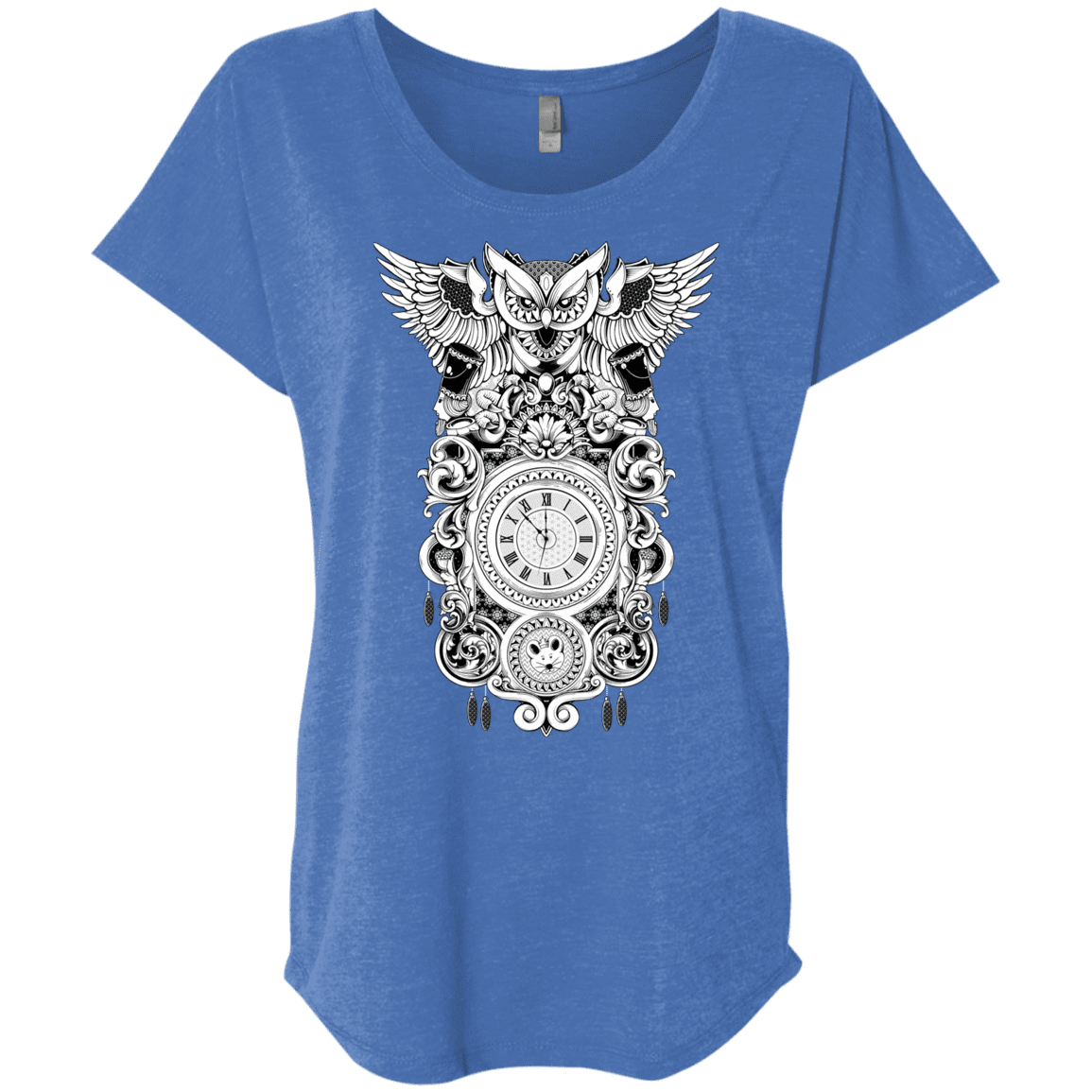 T-Shirts Vintage Royal / X-Small Forbidden Dream Triblend Dolman Sleeve