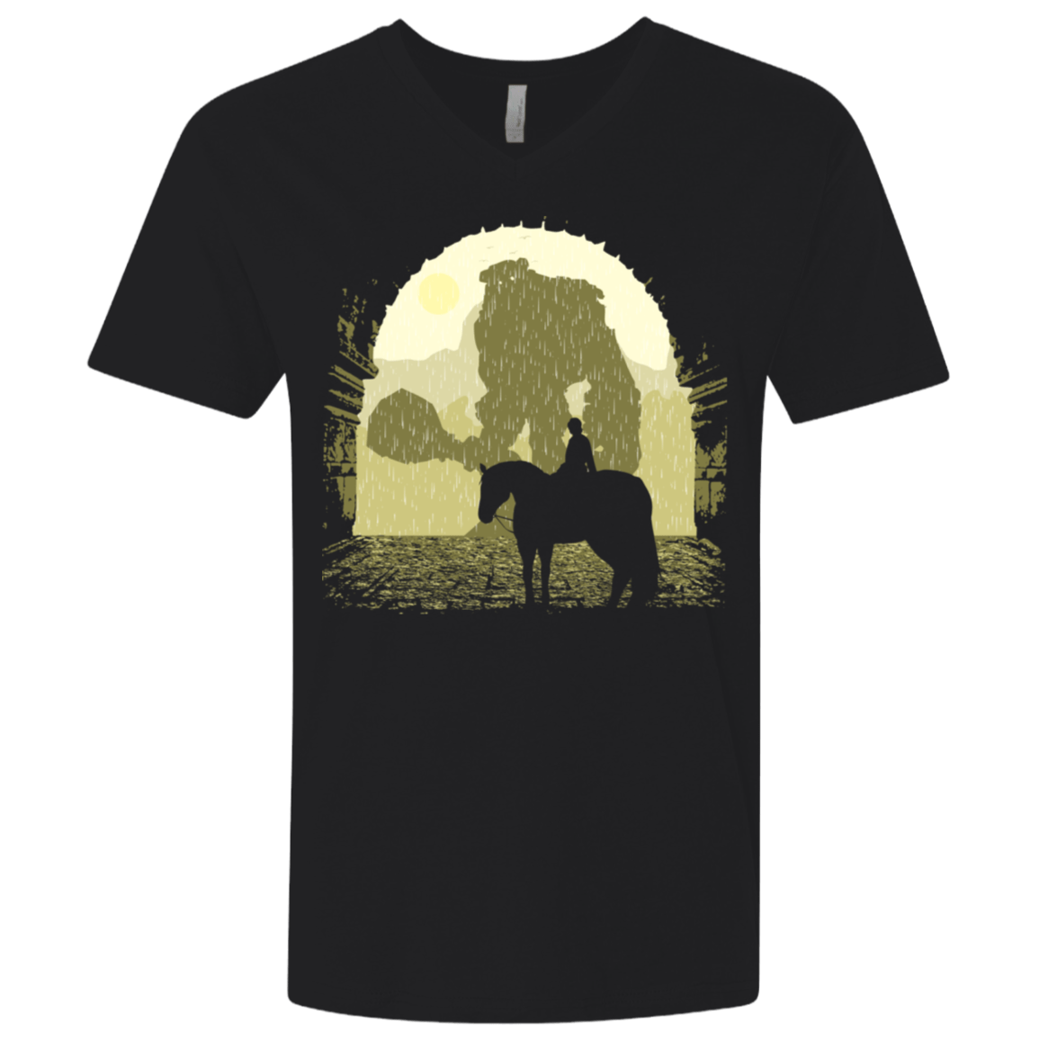 T-Shirts Black / X-Small Forbidden Lands Men's Premium V-Neck