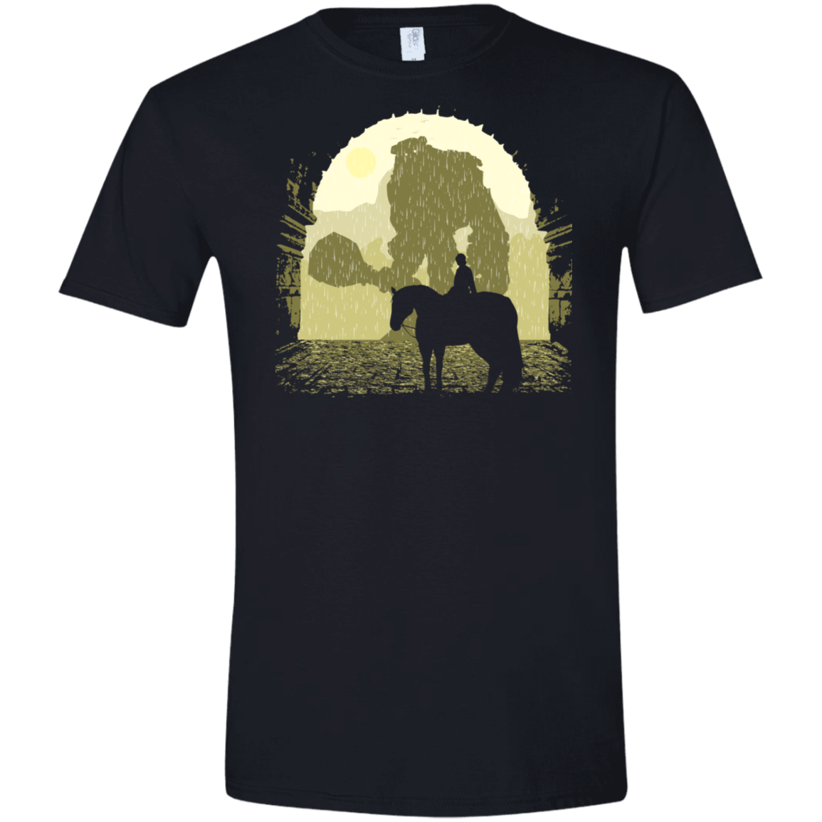 T-Shirts Black / X-Small Forbidden Lands Men's Semi-Fitted Softstyle