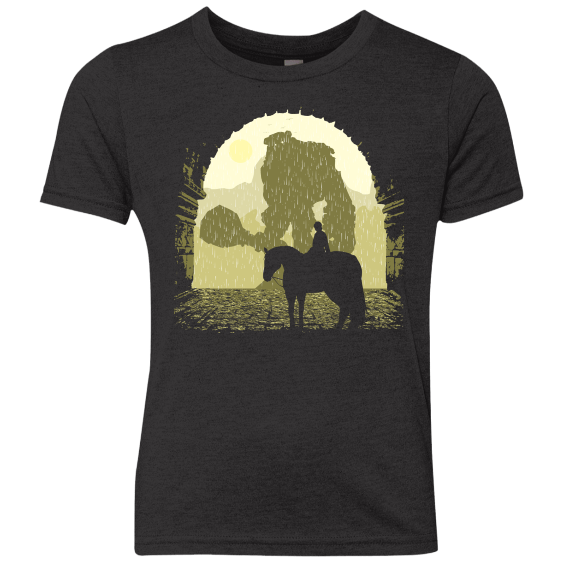 T-Shirts Vintage Black / YXS Forbidden Lands Youth Triblend T-Shirt