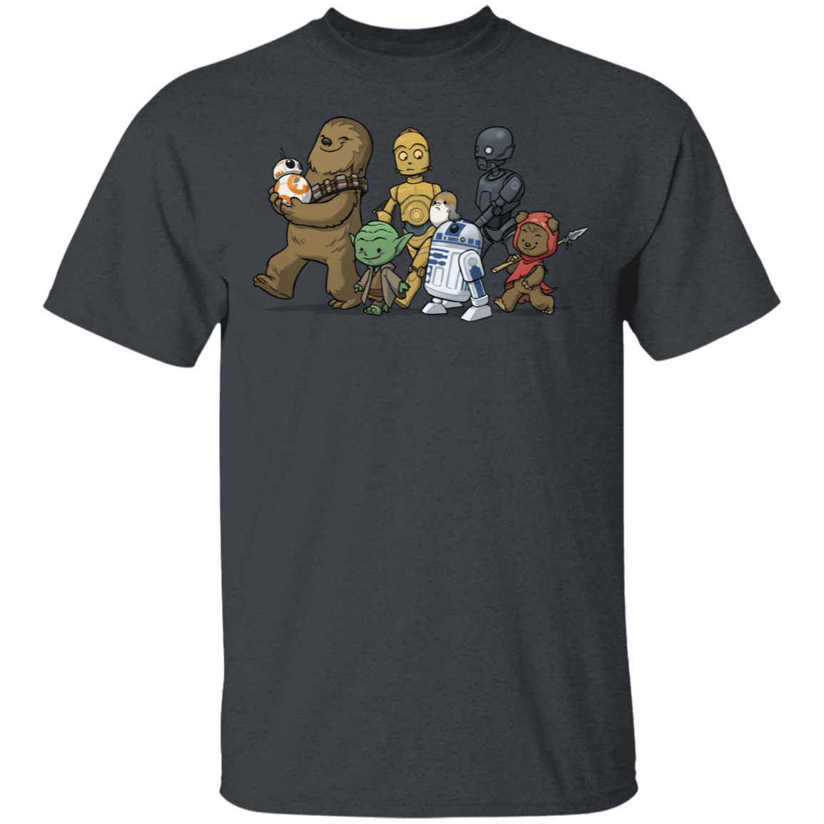 T-Shirts Dark Heather / S Force Friends T-Shirt