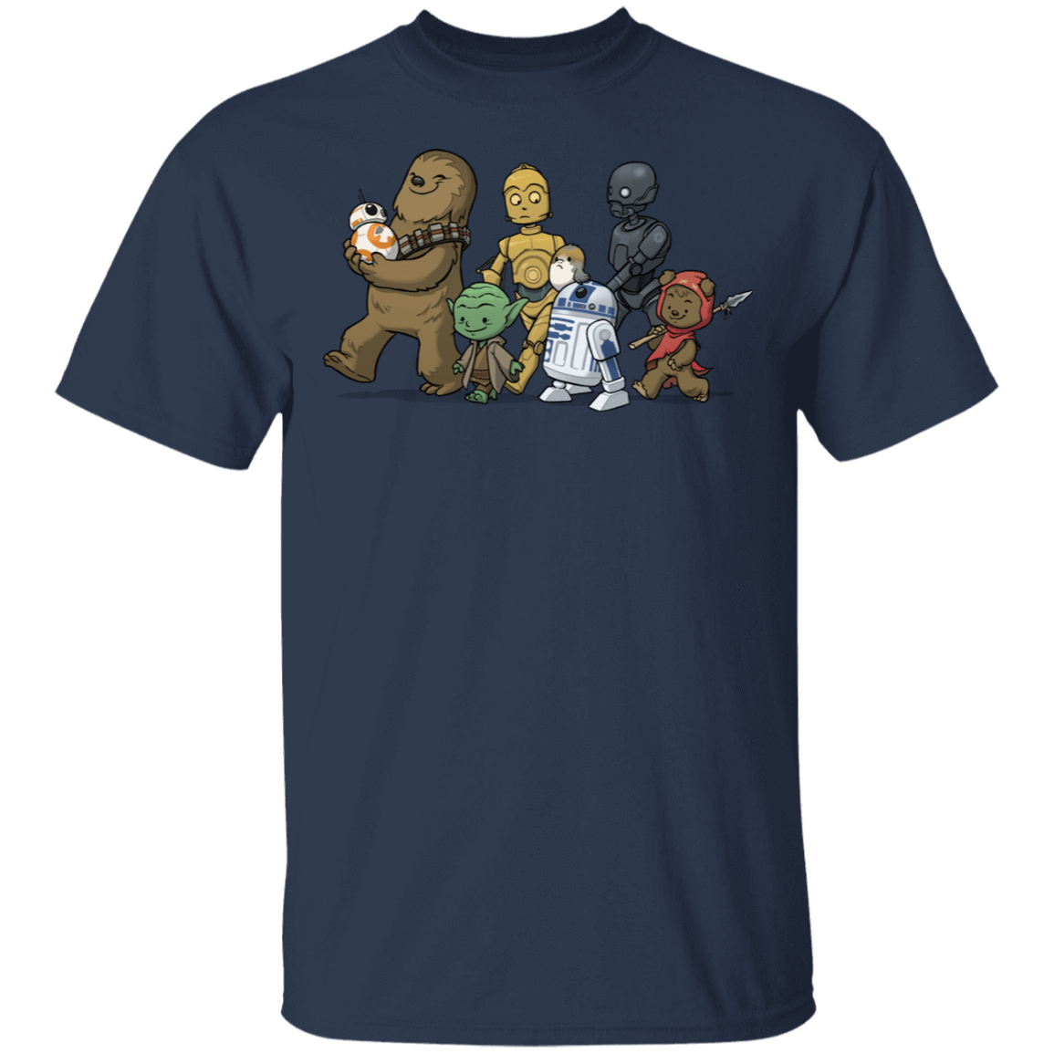 T-Shirts Navy / S Force Friends T-Shirt