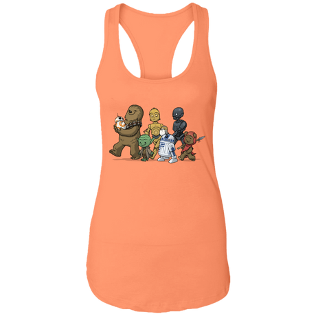 T-Shirts Light Orange / X-Small Force Friends Women's Premium Racerback Tank