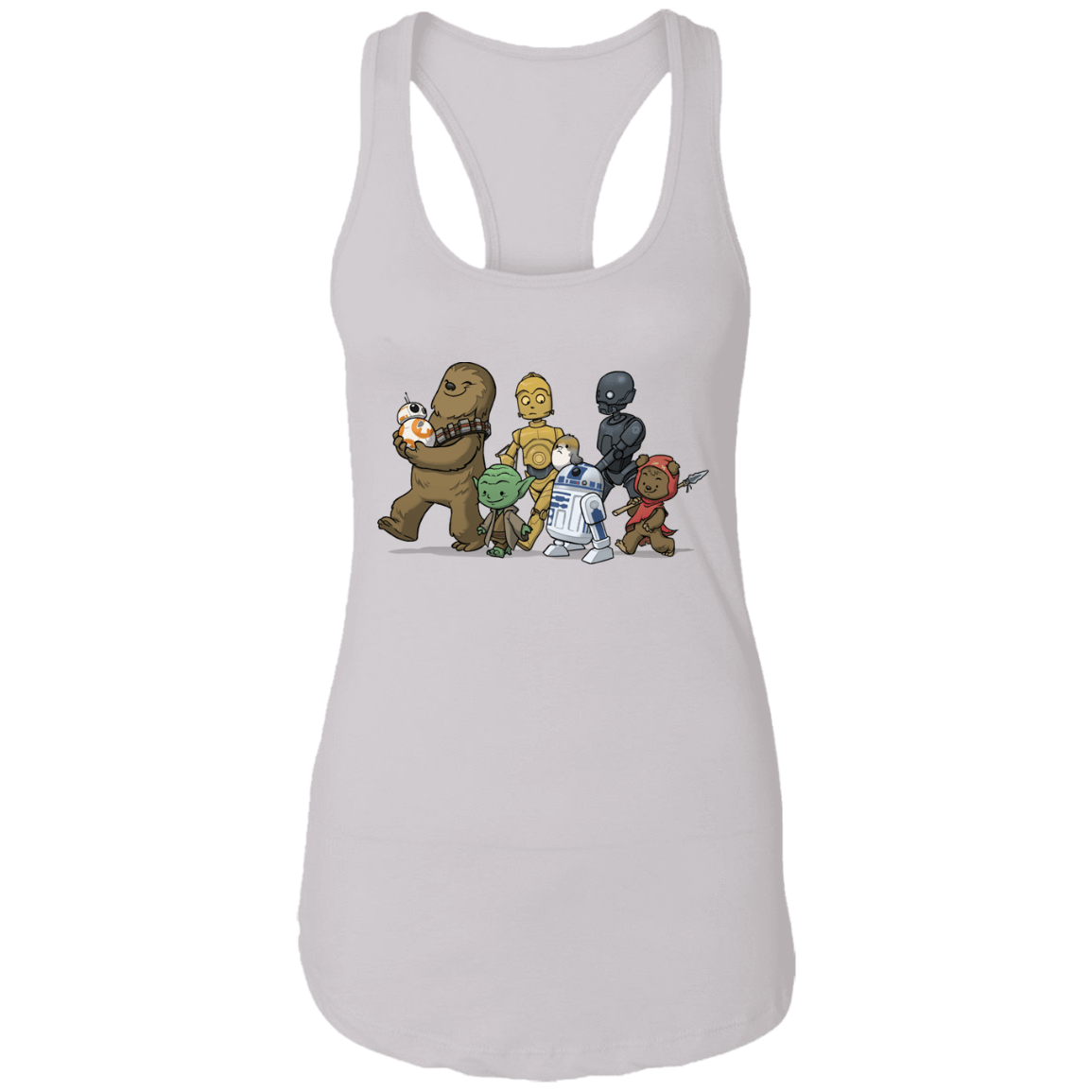 T-Shirts White / X-Small Force Friends Women's Premium Racerback Tank