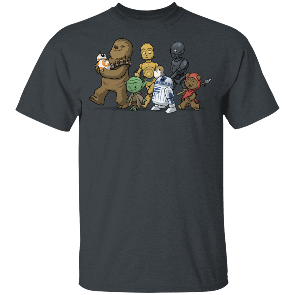 T-Shirts Dark Heather / YXS Force Friends Youth T-Shirt