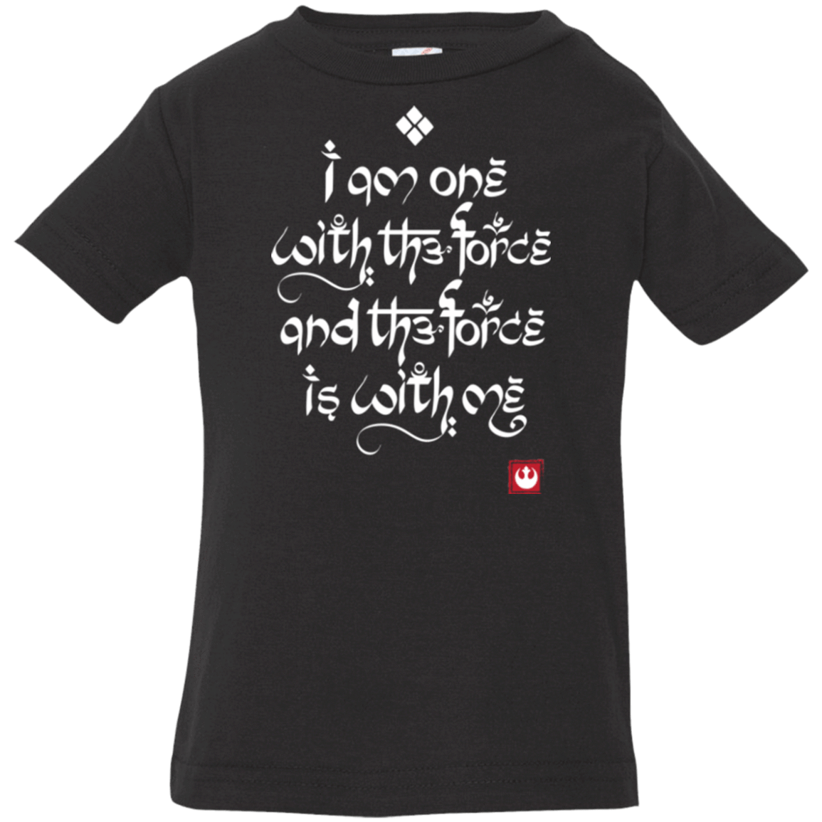 T-Shirts Black / 6 Months Force Mantra White Infant Premium T-Shirt