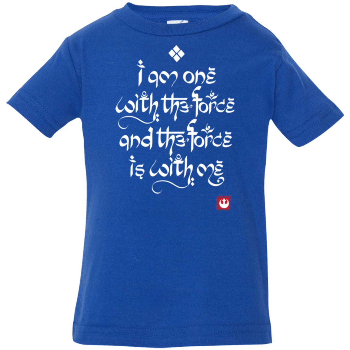 T-Shirts Royal / 6 Months Force Mantra White Infant Premium T-Shirt