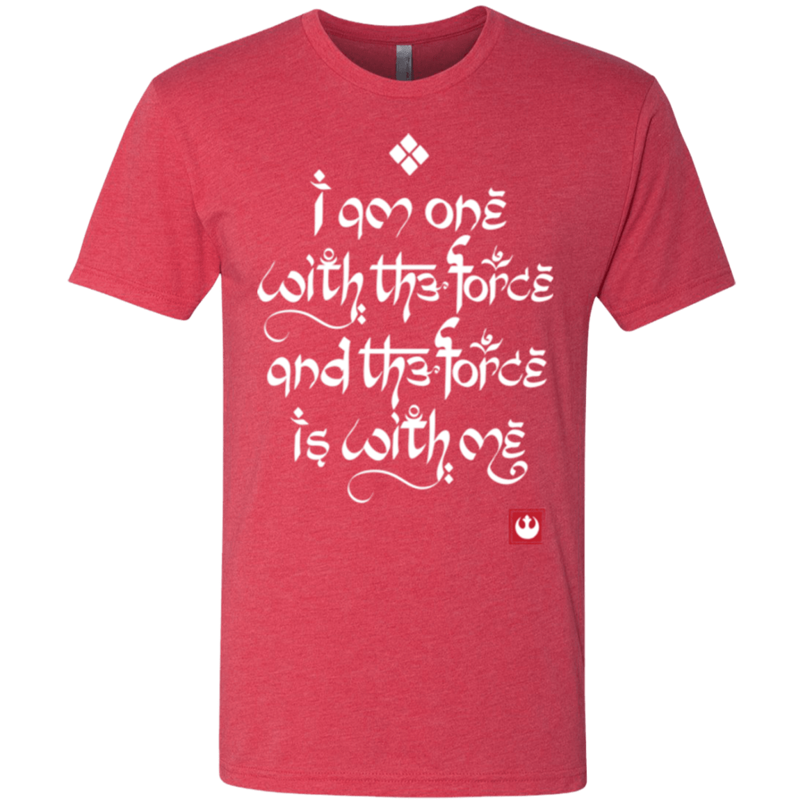 T-Shirts Vintage Red / Small Force Mantra White Men's Triblend T-Shirt