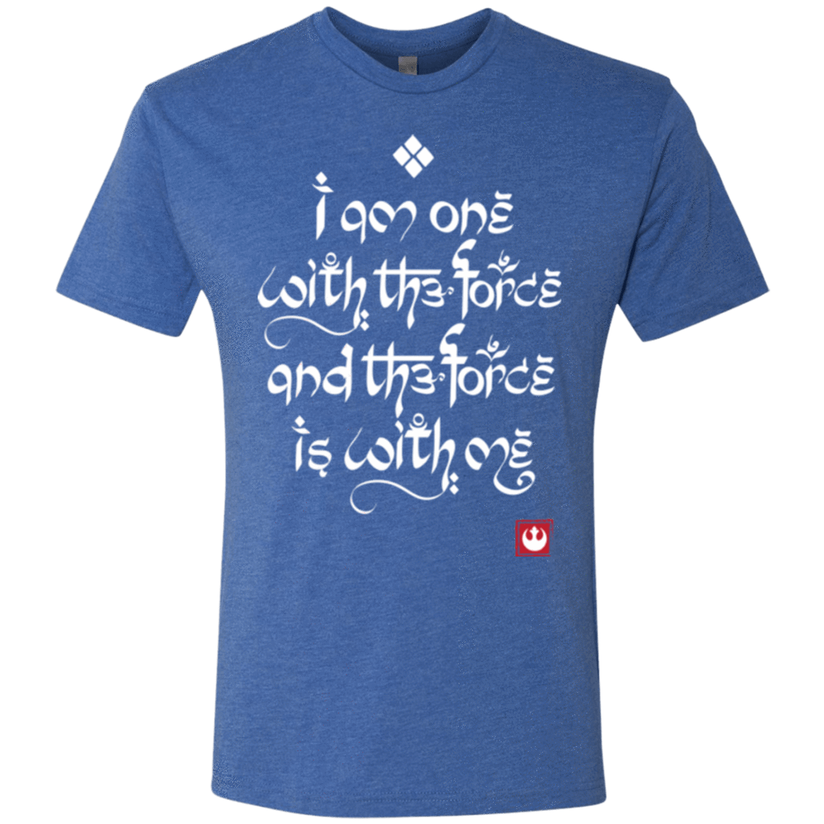 T-Shirts Vintage Royal / Small Force Mantra White Men's Triblend T-Shirt