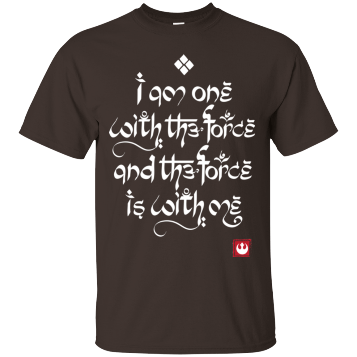 T-Shirts Dark Chocolate / Small Force Mantra White T-Shirt