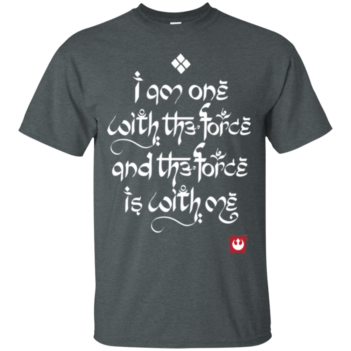 T-Shirts Dark Heather / Small Force Mantra White T-Shirt