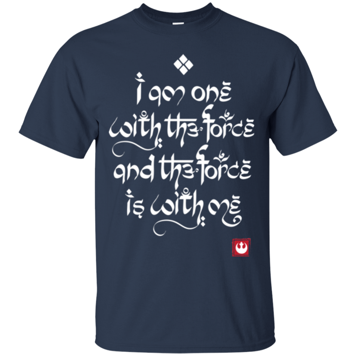 T-Shirts Navy / Small Force Mantra White T-Shirt