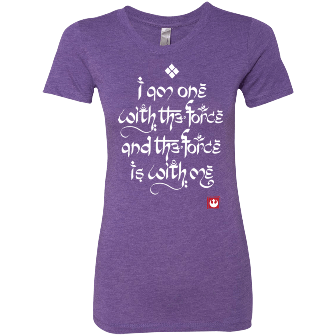 T-Shirts Purple Rush / Small Force Mantra White Women's Triblend T-Shirt