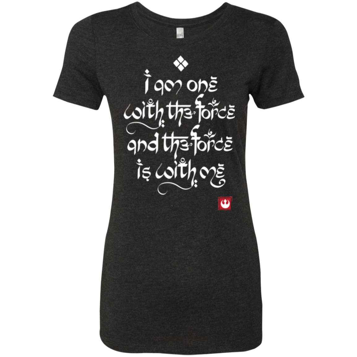 T-Shirts Vintage Black / Small Force Mantra White Women's Triblend T-Shirt