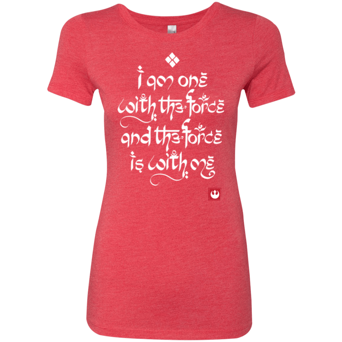 T-Shirts Vintage Red / Small Force Mantra White Women's Triblend T-Shirt