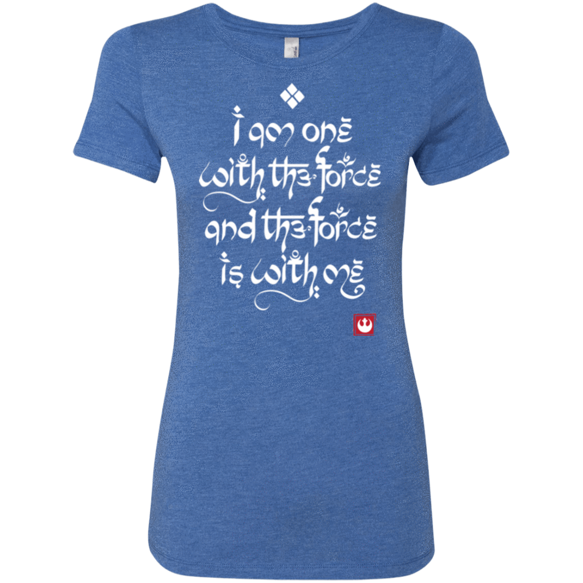 T-Shirts Vintage Royal / Small Force Mantra White Women's Triblend T-Shirt