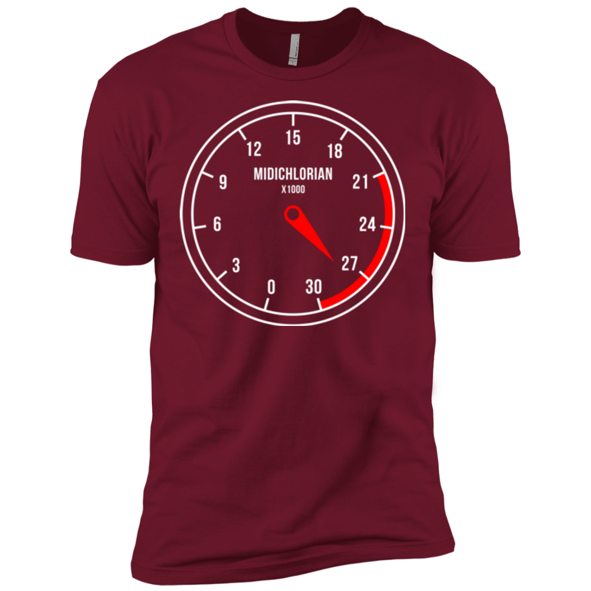 T-Shirts Cardinal / X-Small Force Meter Men's Premium T-Shirt