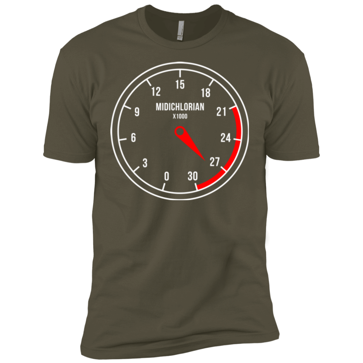 T-Shirts Military Green / X-Small Force Meter Men's Premium T-Shirt