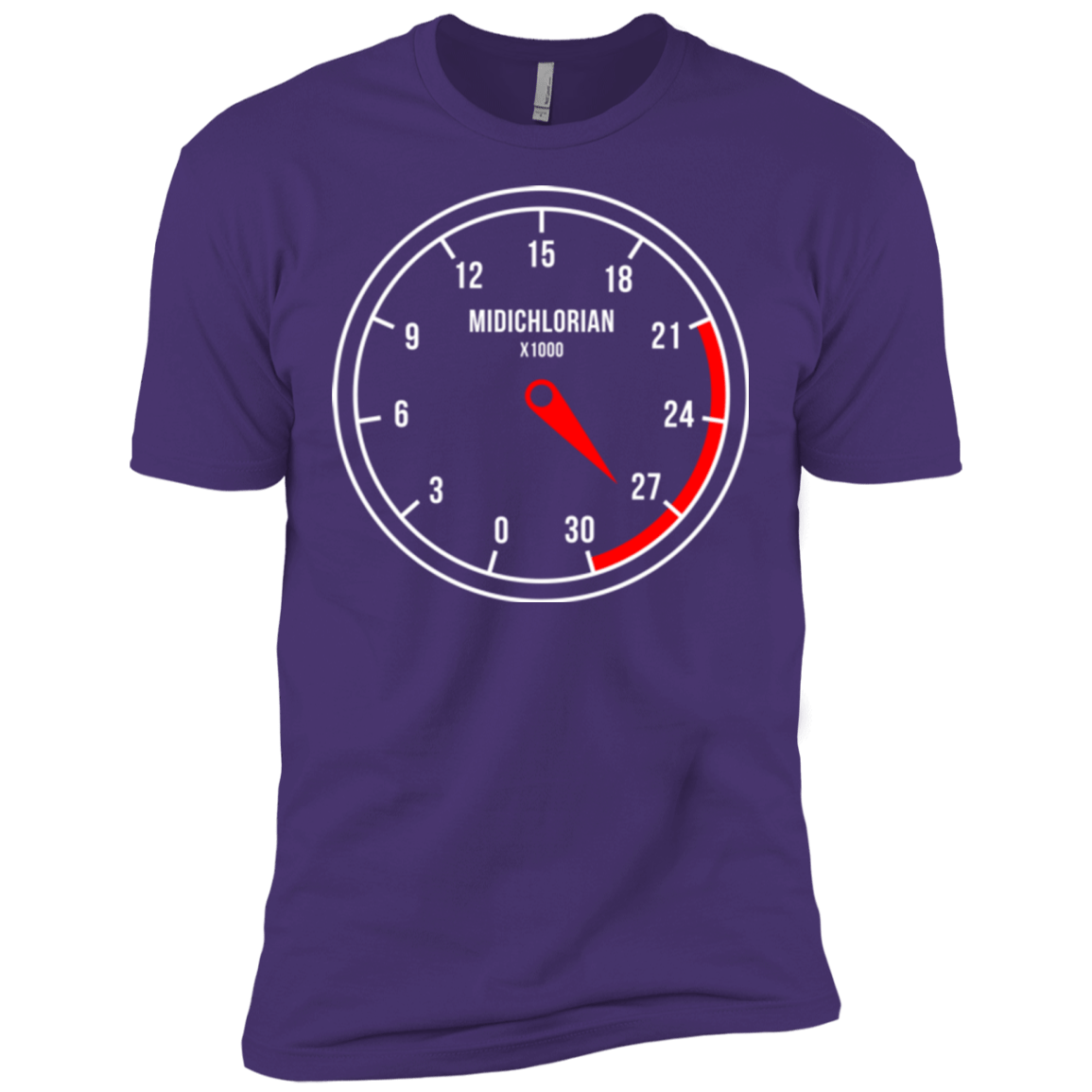 T-Shirts Purple / X-Small Force Meter Men's Premium T-Shirt