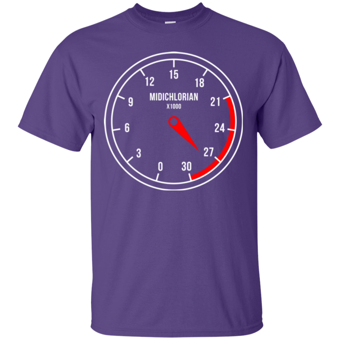 T-Shirts Purple / Small Force Meter T-Shirt