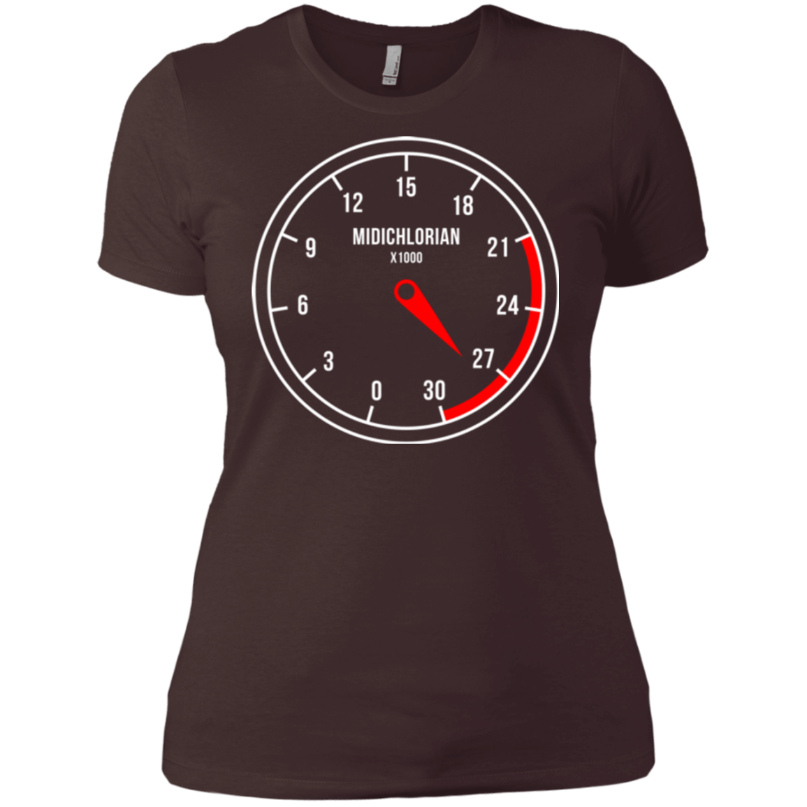 T-Shirts Dark Chocolate / X-Small Force Meter Women's Premium T-Shirt