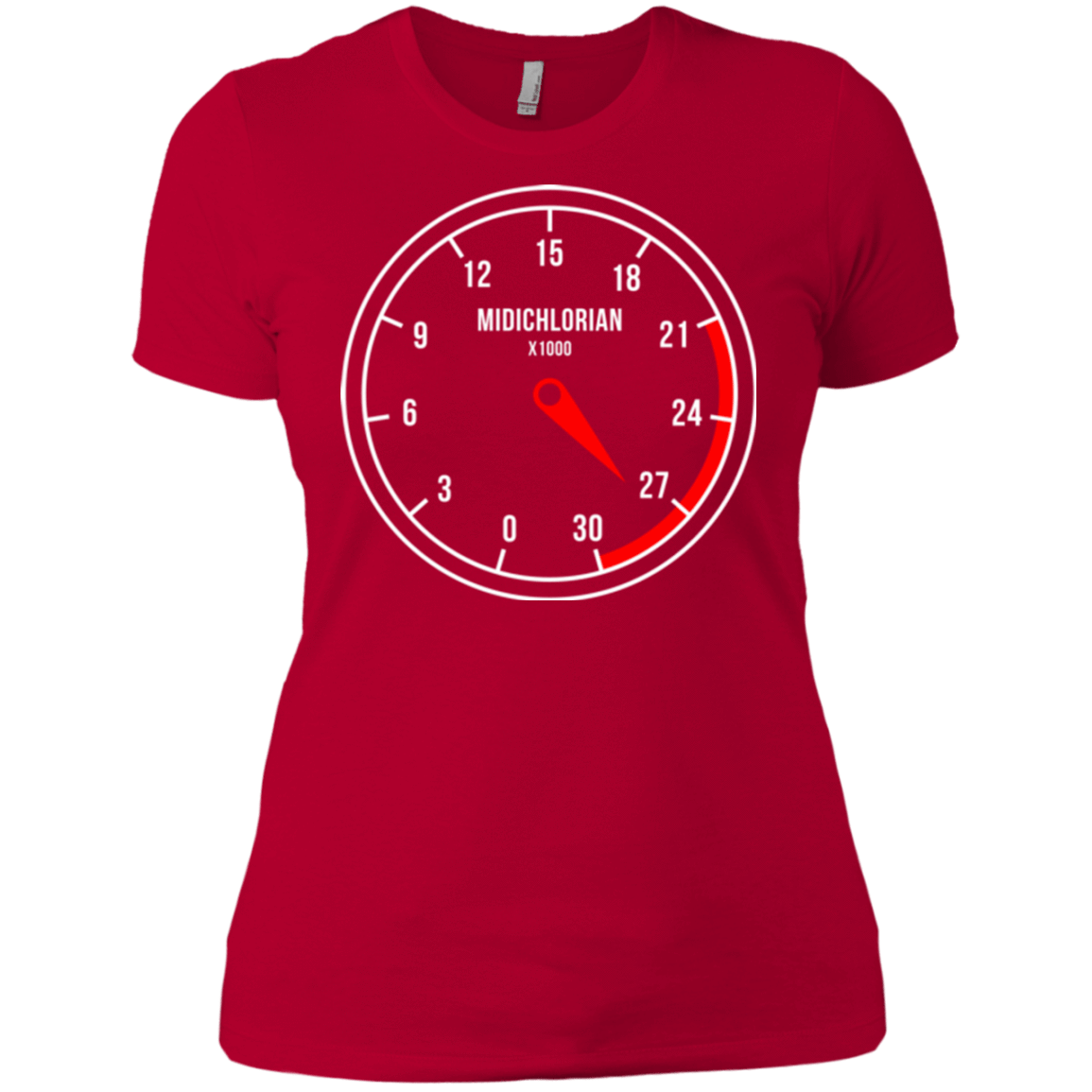 T-Shirts Red / X-Small Force Meter Women's Premium T-Shirt