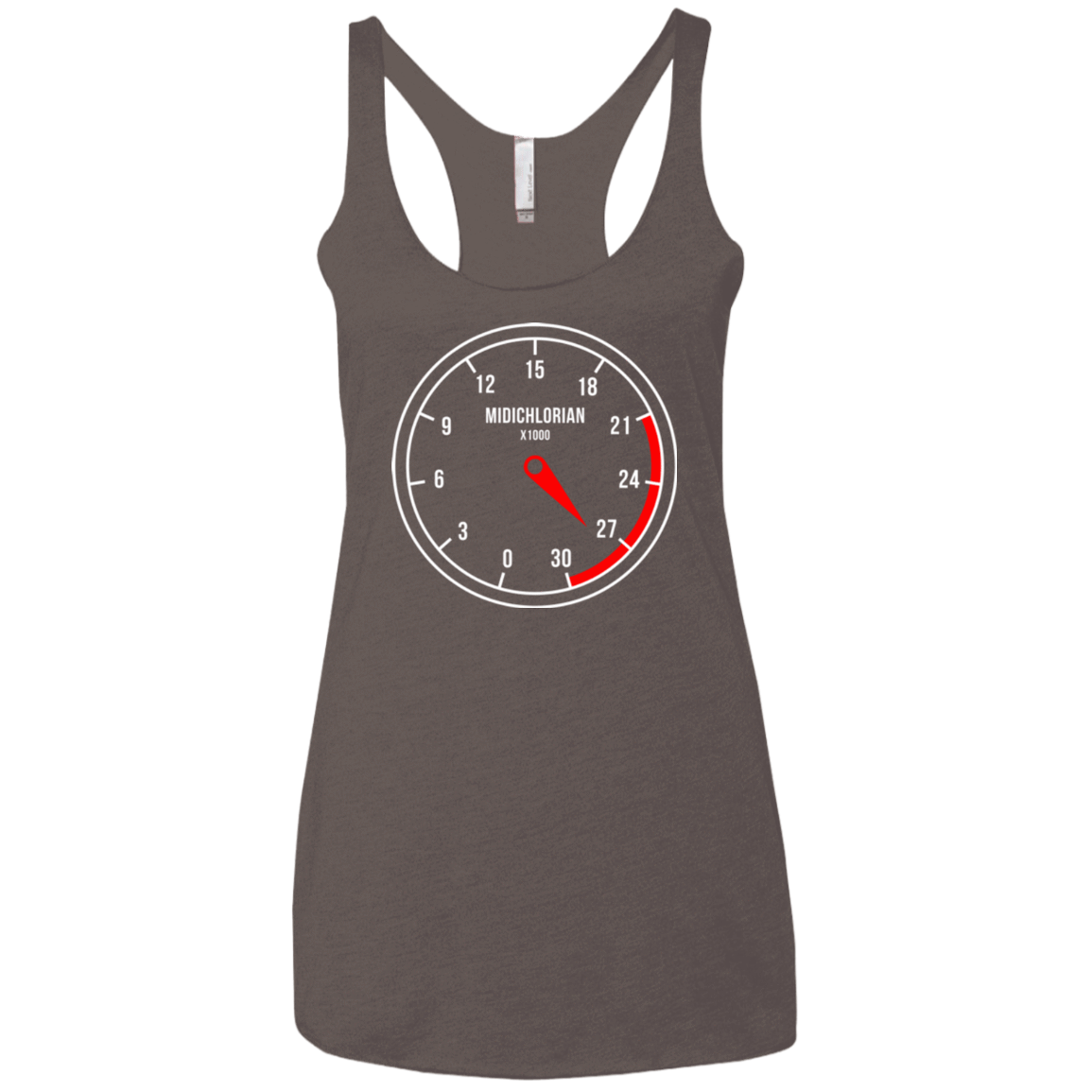 T-Shirts Macchiato / X-Small Force Meter Women's Triblend Racerback Tank