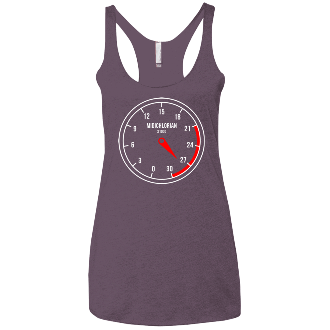 T-Shirts Vintage Purple / X-Small Force Meter Women's Triblend Racerback Tank