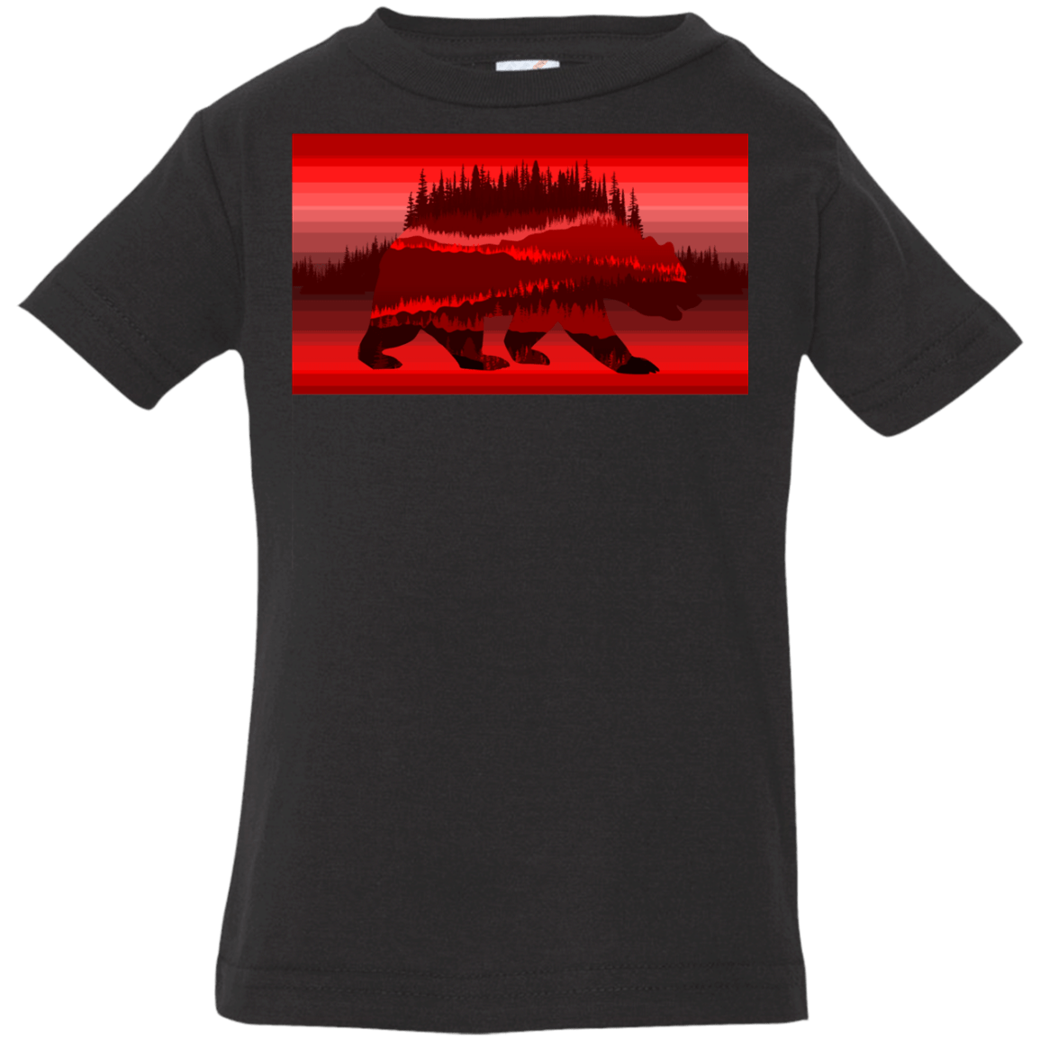 T-Shirts Black / 6 Months Forest Bear Infant Premium T-Shirt