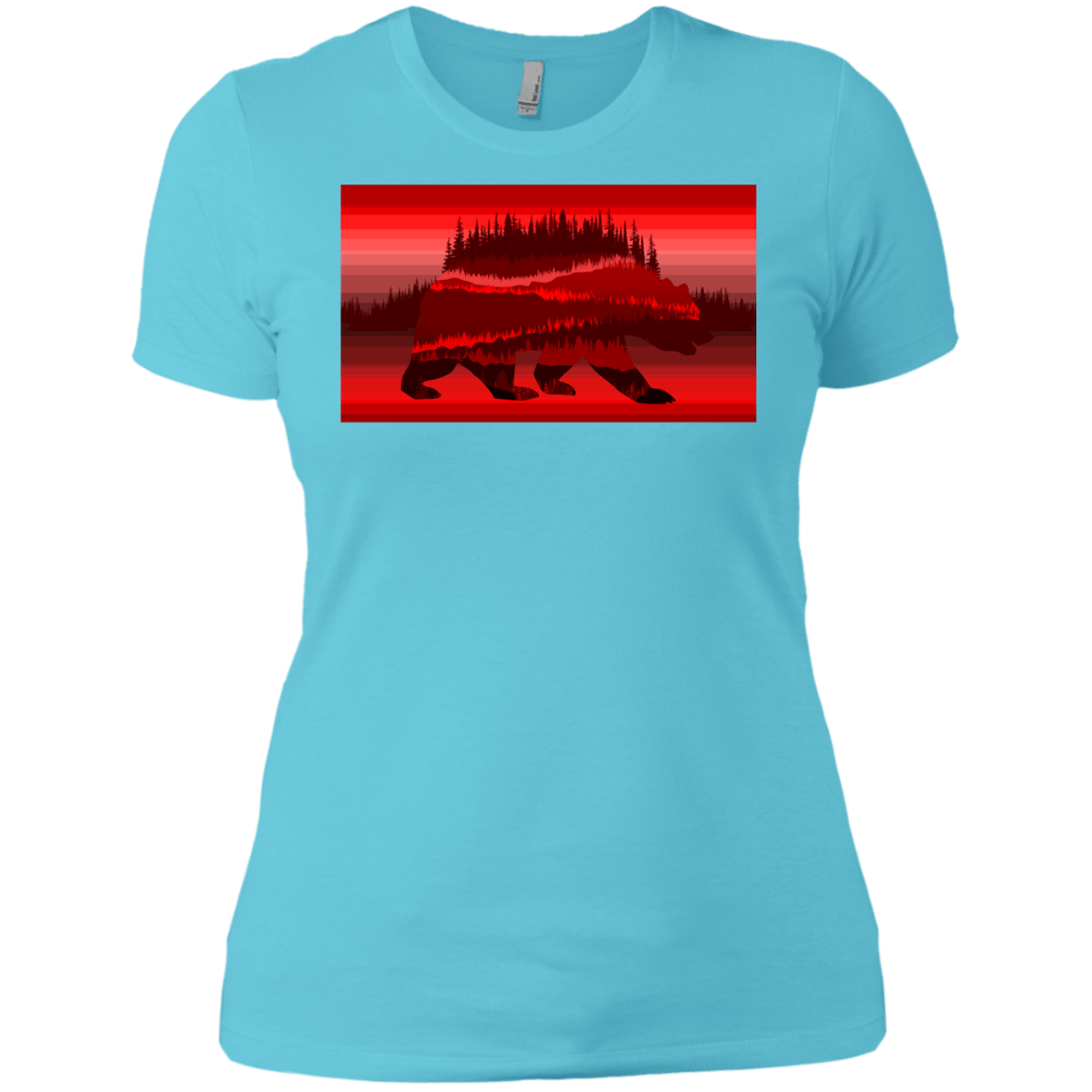 T-Shirts Cancun / X-Small Forest Bear Women's Premium T-Shirt
