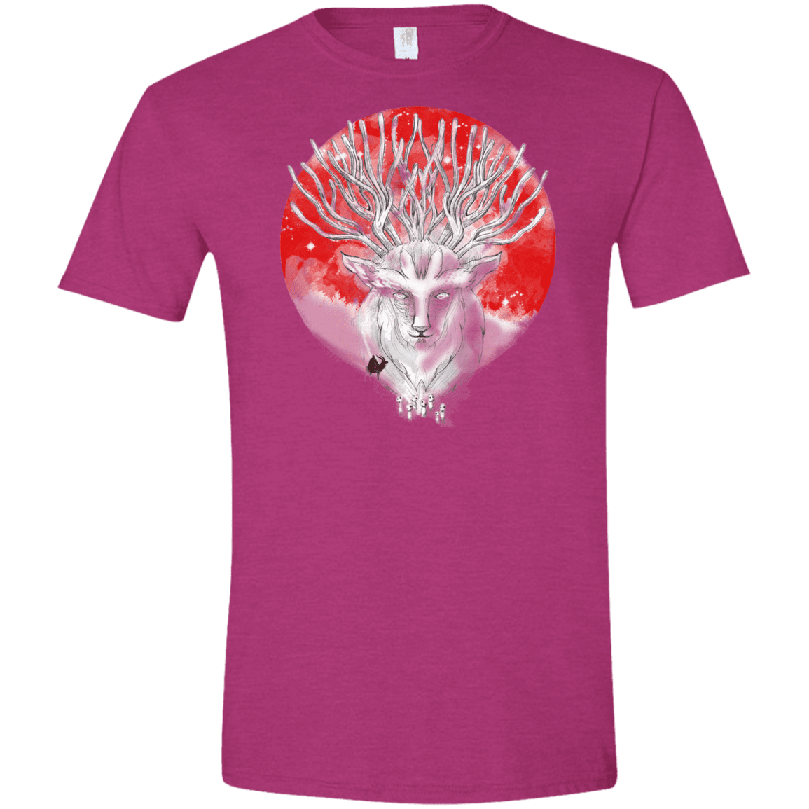 T-Shirts Antique Heliconia / S Forest defenders Men's Semi-Fitted Softstyle