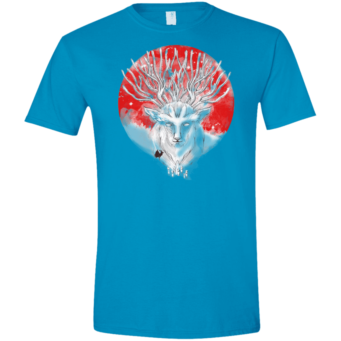 T-Shirts Sapphire / S Forest defenders Men's Semi-Fitted Softstyle