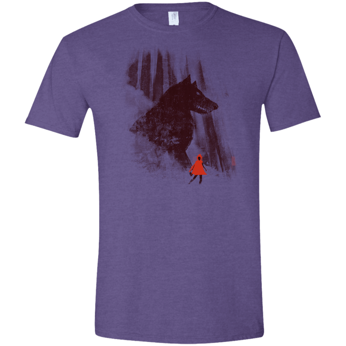 T-Shirts Heather Purple / S Forest Friendly Men's Semi-Fitted Softstyle