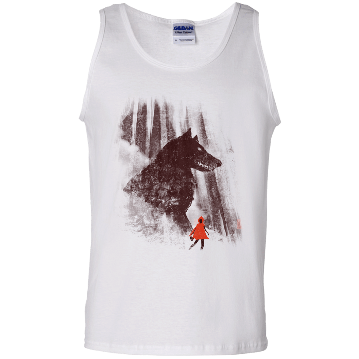 T-Shirts White / S Forest Friendly Men's Tank Top