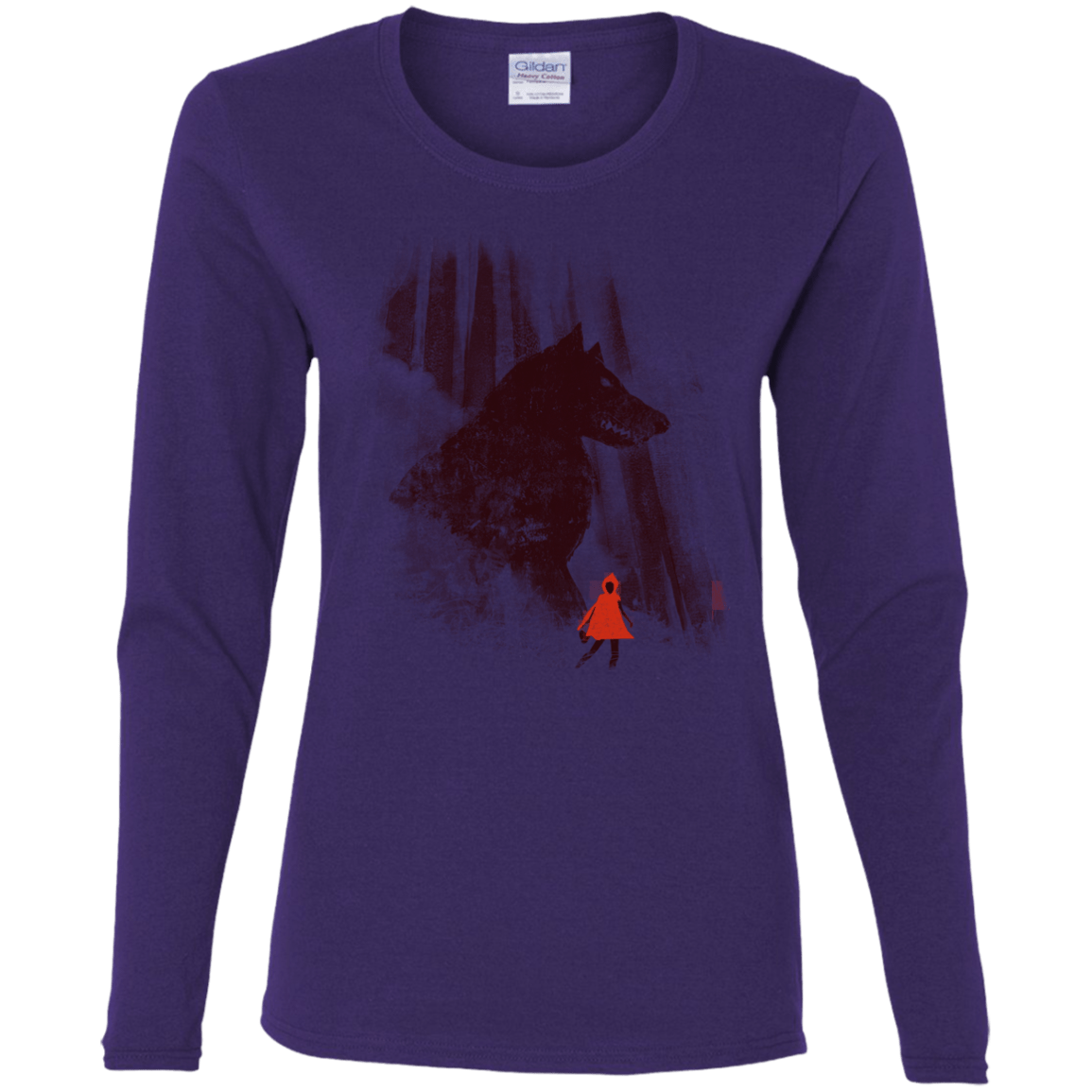 T-Shirts Purple / S Forest Friendly Women's Long Sleeve T-Shirt