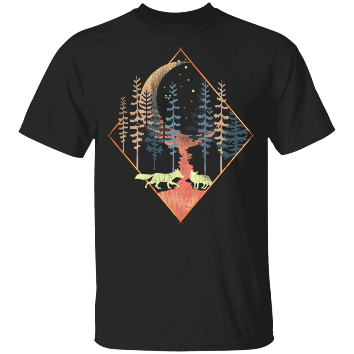 T-Shirts Black / YXS Forest Friends Youth T-Shirt