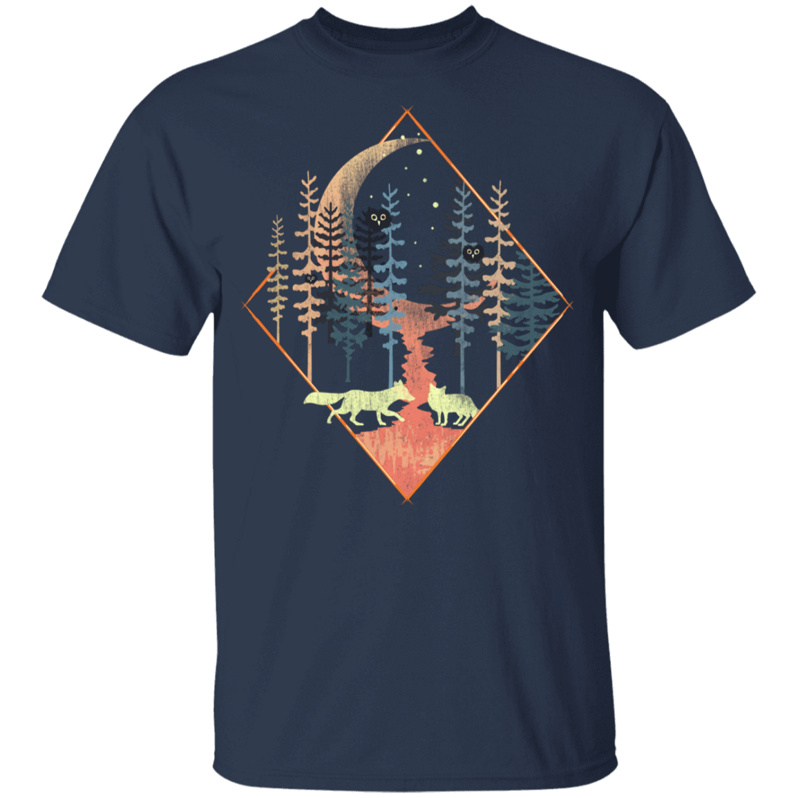 T-Shirts Navy / YXS Forest Friends Youth T-Shirt