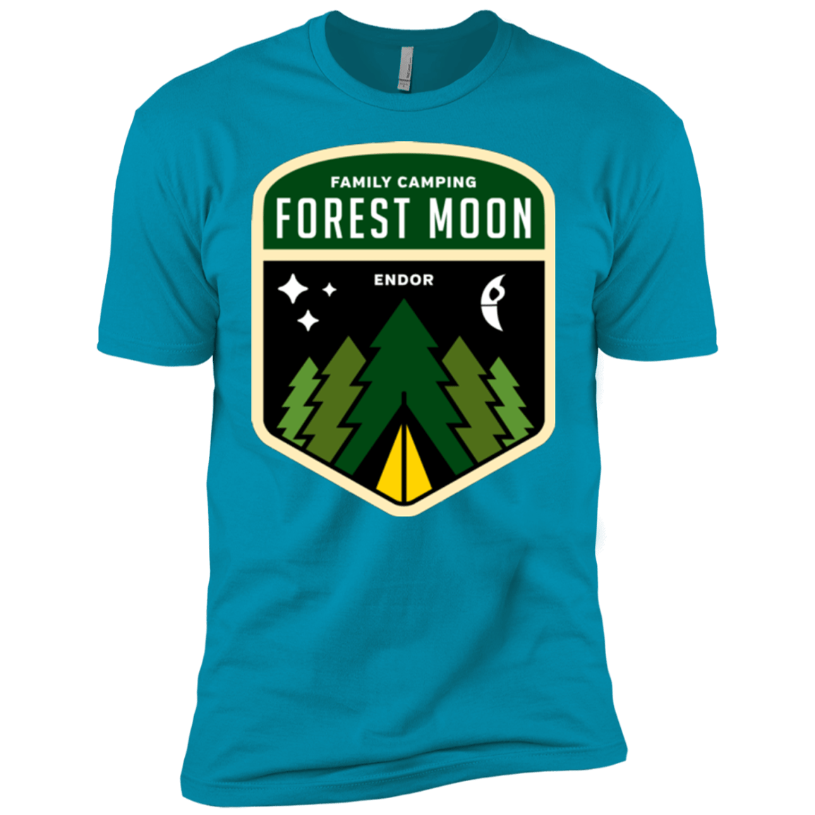 T-Shirts Turquoise / YXS Forest Moon Boys Premium T-Shirt