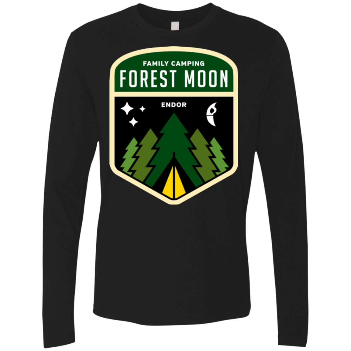T-Shirts Black / Small Forest Moon Men's Premium Long Sleeve