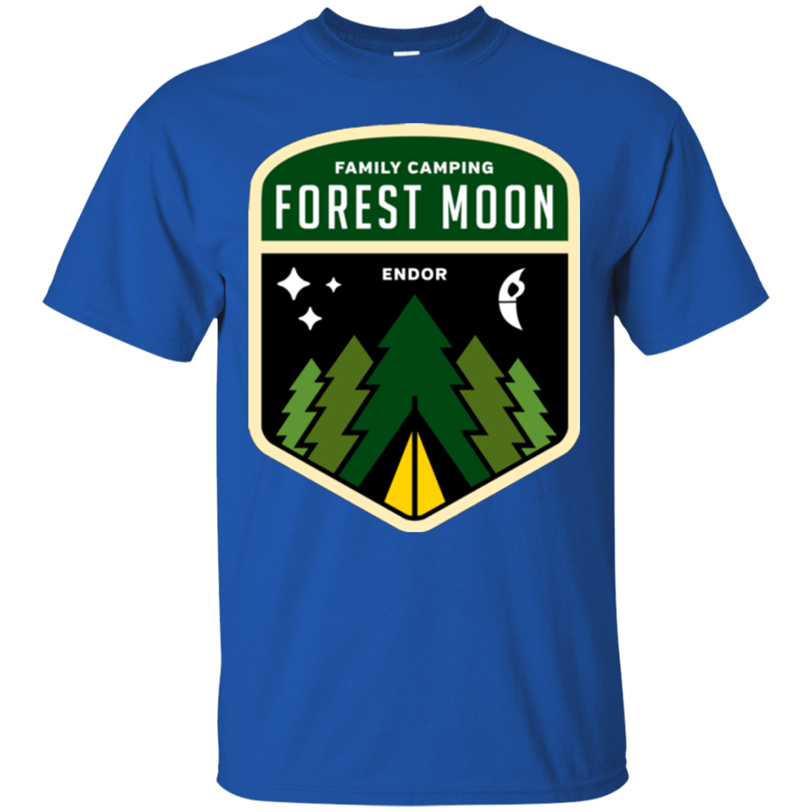 T-Shirts Royal / Small Forest Moon T-Shirt