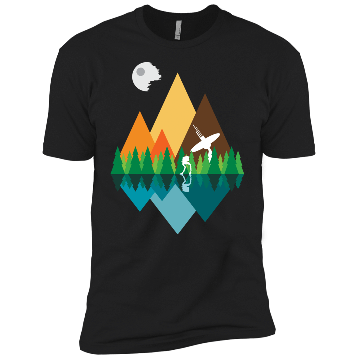 T-Shirts Black / YXS Forest View Boys Premium T-Shirt