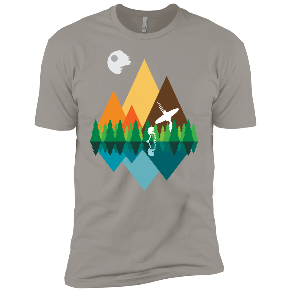 T-Shirts Light Grey / YXS Forest View Boys Premium T-Shirt