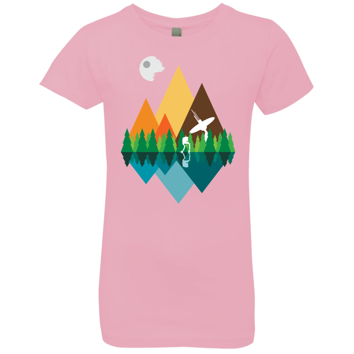 T-Shirts Light Pink / YXS Forest View Girls Premium T-Shirt