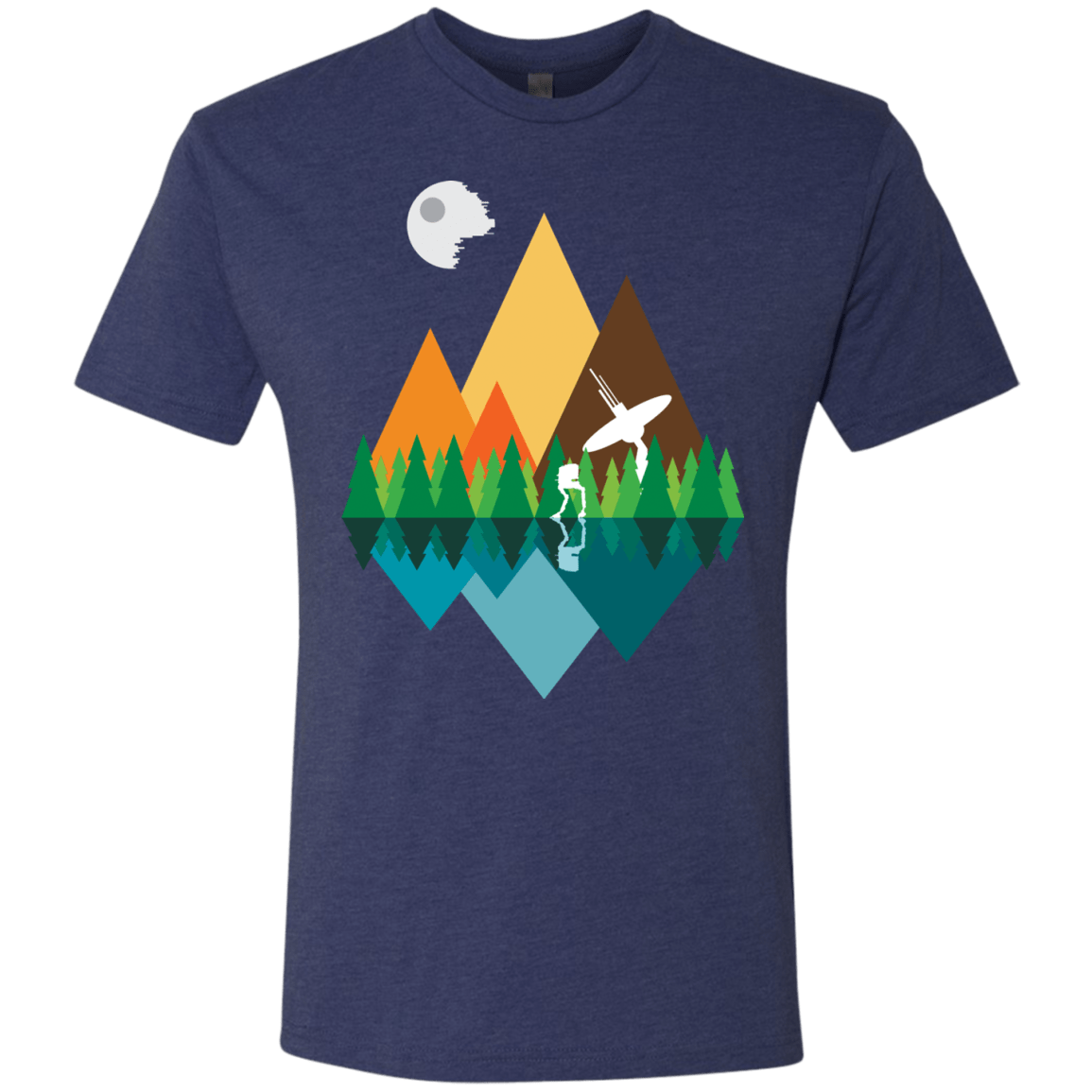 T-Shirts Vintage Navy / Small Forest View Men's Triblend T-Shirt